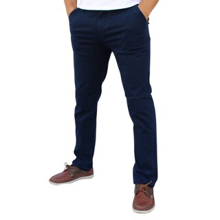 Foto 2 | Foto 2 | Pantalón Recto De Gabardina Stretch Color Marino John Silver