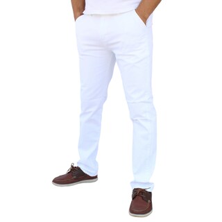 Foto 3 | Foto 3 | Pantalón Recto De Gabardina Stretch Color Blanco John Silver