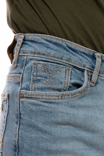 Foto 8 | Foto 8 | Jeans Yellowstone Straight Dutton Bleach