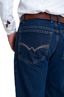 Foto 6 | Foto 6 | Pantalón De Hombre Vaquero Mezclilla Gruesa