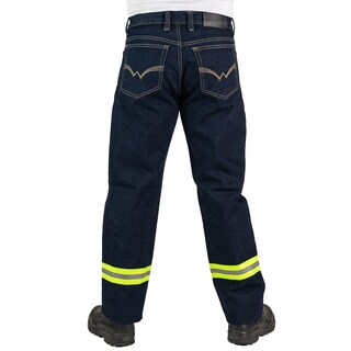 Foto 3 | Foto 3 | Pantalón De Hombre Vaquero Grueso Con Reflejante