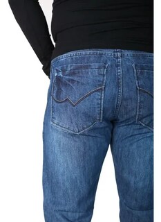 Foto 2 | Foto 2 | Pantalón De Hombre Mezclilla Mod Happy Azul Oscuro