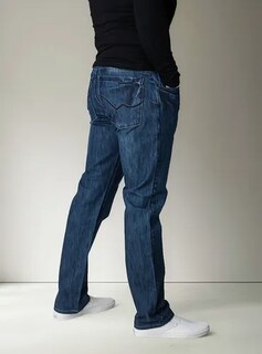 Foto 4 | Foto 4 | Pantalón De Hombre Mezclilla Mod Happy Azul Oscuro