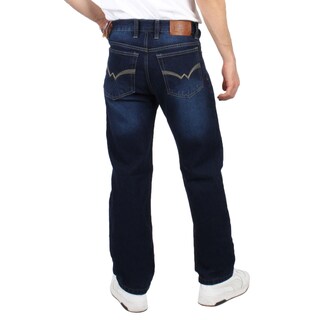 Foto 3 | Foto 3 | Pantalón De Hombre Vaquero Grueso Azul Stone Whiskas