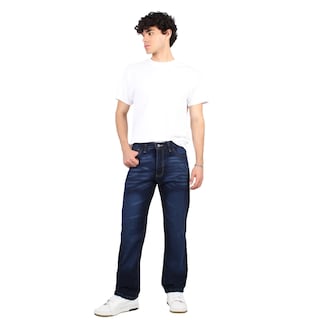 Foto 6 | Foto 6 | Pantalón De Hombre Vaquero Grueso Azul Stone Whiskas