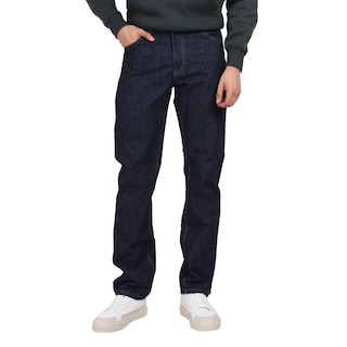 Foto 1 | Foto 1 | Pantalón De Hombre Hapy Recto Mezclilla Azul Marino Suavisado
