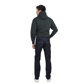 Foto 3 | Foto 3 | Pantalón De Hombre Hapy Recto Mezclilla Azul Marino Suavisado