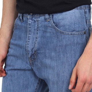 Foto 2 | Foto 2 | Pantalón De Hombre Hapy Recto Mezclilla Azul Claro