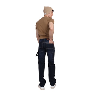 Foto 2 | Foto 2 | Pantalón De Hombre Vaquero Grueso Tipo Carpintero Azul Oscuro