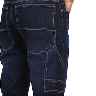 Foto 3 | Foto 3 | Pantalón De Hombre Vaquero Grueso Tipo Carpintero Azul Oscuro