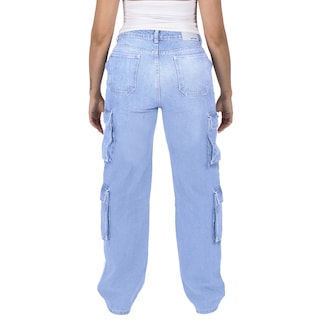 Foto 2 | Foto 2 | Pantalón Cargo Britos Jeans Mujer Mezclilla 025619