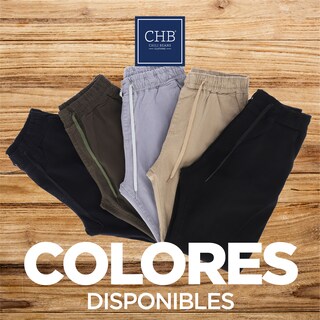 Foto 8 | Foto 8 | Jogger Slim De Gabardina Para Hombre Color Beige Chb Chili Beans Clothing Co.