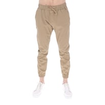 Jogger Slim De Gabardina Para Hombre Color Beige Chb Chili Beans Clothing Co.