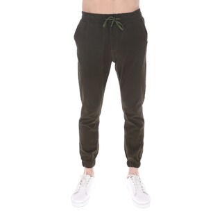 Foto 1 | Foto 1 | Jogger Slim De Gabardina Para Hombre Color Verde Militar Chb Chili Beans Clothing Co.