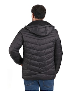 Foto 3 | Foto 3 | Chamarra Capitonada Afelpada Impermeable Hombre Casual