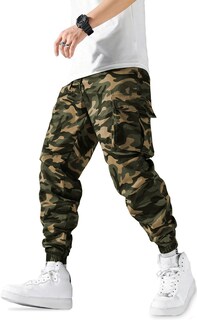 Foto 1 | Foto 1 | Pantalón Cargo Jogger Bolsas Skinny Camuflaje Hombre Shendy Vendy