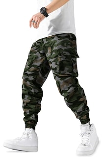 Foto 1 | Foto 1 | Pantalón Cargo Jogger Bolsas Skinny Camuflaje Hombre Shendy Vendy
