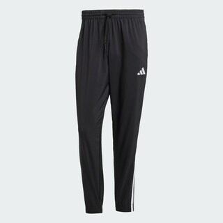 Foto 3 | Foto 3 | Pants Essentials 3 Franjas Tejidos Adidas Negro Hombre