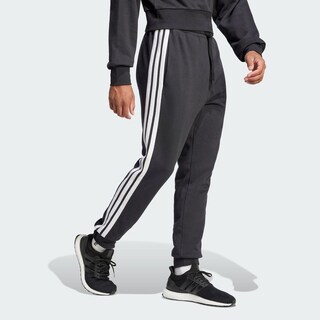 Foto 5 | Foto 5 | Pants Essentials French Terry 3 Franjas Adidas Negro Hombre