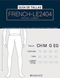 Foto 6 | Foto 6 | Pantalon Jogger Roosevelt French-le2404 Camello