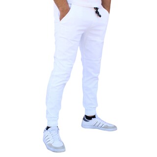 Foto 2 | Foto 2 | Pantalón Jogger Liso Blanco John Silver