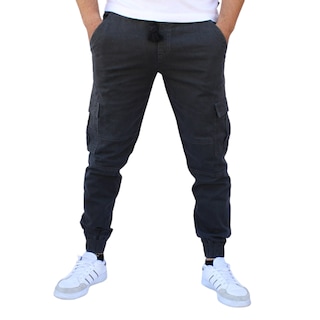 Foto 1 | Foto 1 | Pantalón Jogger Cargo Gris Obscuro John Silver