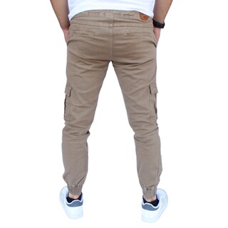 Foto 3 | Foto 3 | Pantalón Jogger Cargo Caqui John Silver
