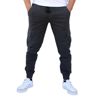 Foto 1 | Foto 1 | Pantalón Jogger Cargo Gris Obscuro John Silver