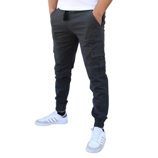 Foto 2 | Foto 2 | Pantalón Jogger Cargo Gris Obscuro John Silver