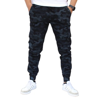 Foto 2 | Foto 2 | Pantalón Jogger Cargo Camuflaje Negro John Silver