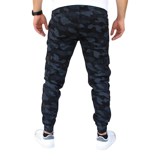 Foto 4 | Foto 4 | Pantalón Jogger Cargo Camuflaje Negro John Silver