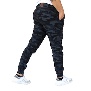 Foto 5 | Foto 5 | Pantalón Jogger Cargo Camuflaje Negro John Silver