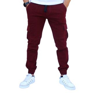 Foto 1 | Foto 1 | Pantalón Jogger Cargo Vino John Silver