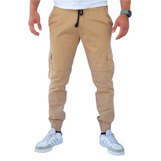 Foto 1 | Foto 1 | Pantalón Jogger Cargo Caqui Claro John Silver