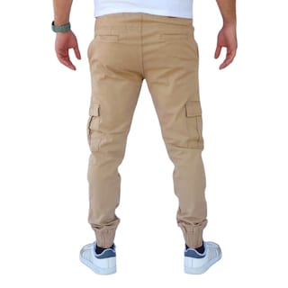 Foto 3 | Foto 3 | Pantalón Jogger Cargo Caqui Claro John Silver