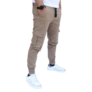 Foto 2 | Foto 2 | Pantalón Jogger Cargo Caqui John Silver