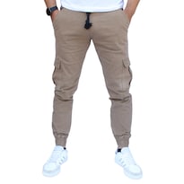 Pantalón Jogger Cargo Caqui John Silver