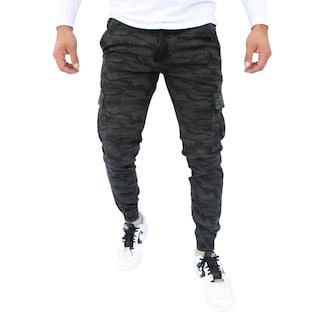 Foto 1 | Foto 1 | Pantalón Jogger Cargo Camuflaje Gris John Silver
