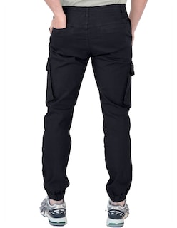 Foto 2 | Foto 2 | Pantalon Cargo Bolsas Laterales Caballero Negro Roosevelt C352