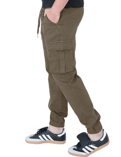 Foto 2 | Foto 2 | Pantalon Hombre Cintura Y Tobillo Ajustable Premium Café Roosevelt C362