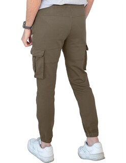 Foto 4 | Foto 4 | Pantalon Hombre Cintura Y Tobillo Ajustable Premium Café Roosevelt C362