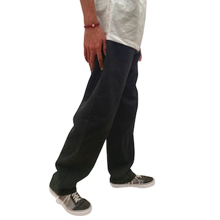Foto 4 | Foto 4 | Pantalón Recto Mezclilla Indutex Y Moda Negro Para Hombre