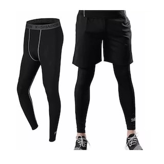 Foto 3 | Foto 3 | Pantalón Licra Deportiva Compresión Talla M Eo Safe Imports Esi-17434 Negro