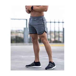 Foto 2 | Foto 2 | Short Deportivo Eo Safe Imports Esi-7591 Slim Fit Gris