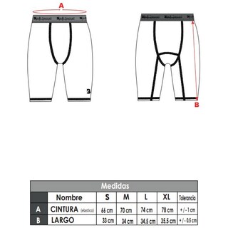 Foto 2 | Foto 2 | Short Runing Dry-fit  Black Secret Azul Rey