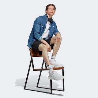 Foto 5 | Foto 5 | Shorts Essentials Aeroready Chelsea Logo Pequeño Adidas Negro para Hombre