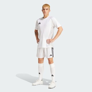 Foto 7 | Foto 7 | Shorts Tiro 24 Adidas Blanco Hombre