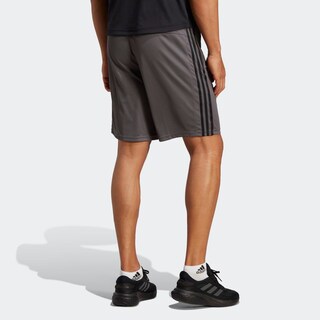 Foto 4 | Foto 4 | Shorts De Entrenamiento Train Essentials Piqué 3 Franjas Adidas Gris Hombre