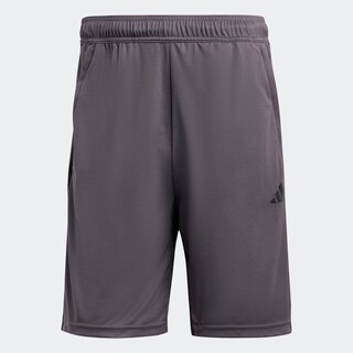 Foto 3 | Foto 3 | Shorts De Entrenamiento Train Essentials Piqué 3 Franjas Adidas Gris Hombre
