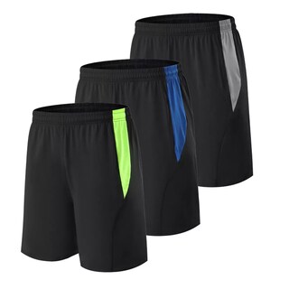 Foto 1 | Foto 1 | Shorts Deportivo Hombre Ejercicio Gym Elástico Cómodo 3pzs Talla Xl Eo Safe Imports Esi-15944 Multicolor